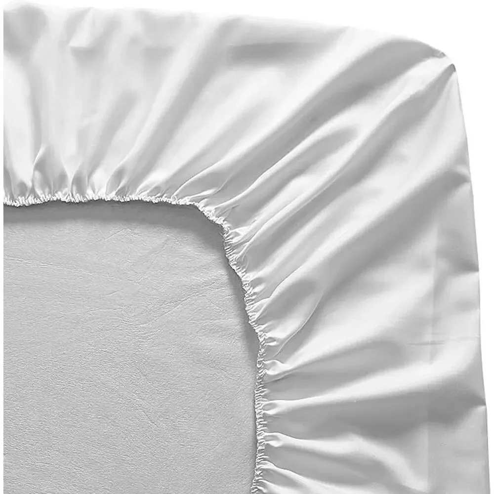 Fresh Ideas Queen Waterproof Vinyl Mattress Protector Fitted 14 Inch‎ Deep New